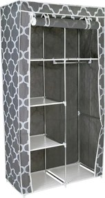 Tekstylna szafa z geometrycznym wzorem 45x12x4 P1-F70