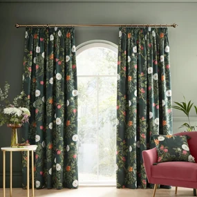 Zielone zasłony zestaw 2 szt. 168x229 cm Arcadia Floral – RHS