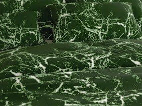 PrzytulneMieszkanie.pl PrzytulneMieszkanie.pl Pościel bawełniana TEMPESTA zielona Rozmiar pościeli: 70 x 90 cm | 140 x 200 cm