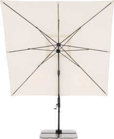 DERBY DX 280 x 280 cm – parasol ogrodowy z boczną nogą - Towar z drobną wadą (S332)