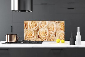 Panel Kuchenny Aksamitne Róże w Pąkach