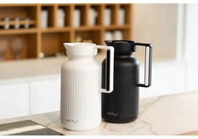 Termos w kolorze matowej czerni 1 l Lungo – Vialli Design