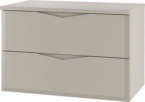 Kaszmirowy Zestaw Łazienkowy 80cm Szafka z Blatem Delica