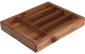 Wkład do szuflady na sztućce LUNU, 28-45 x 35 x 5 cm