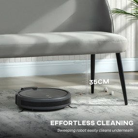 HOMCOM 2-osobowa sofa, nowoczesna tapicerowana kanapa z metalowo-drewnianą ramą, tapicerka o welurowym wyglądzie, Grau