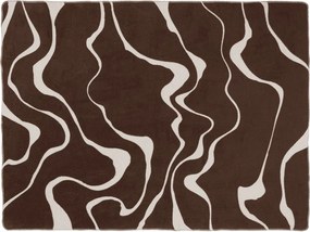 Brązowo-kremowy koc 150x200 cm Felu – noo.ma