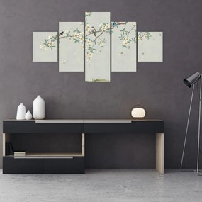 Obraz - Ptasie gniazdo (125x70 cm)