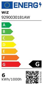 Inteligentna żarówka filamentowa z gwintem E27, 6 W – WiZ