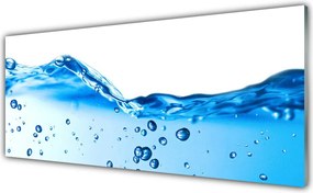 Panel nad blat kuchenny Abstrakcyjna Głębia Błękitu