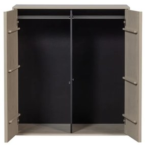 Kremowa szafa modułowa z litego drewna sosnowego 300x200 cm Daily – vtwonen