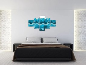 Obraz - Abstrakcja, morze (125x70 cm)