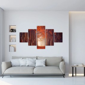 Obraz - Jesienny las (125x70 cm)