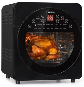 Klarstein AeroVital Cube 14L Piekarnik Elektryczny z Termoobiegiem Czarna