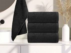 Ręcznik NORIELLE 50x90 cm czarny, 100% bawełna