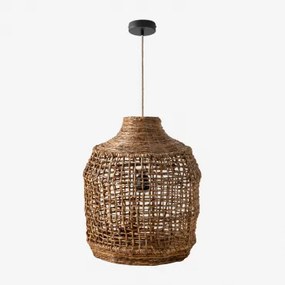 Lampa Sufitowa Arantxa Miel - Czarna & Ø35 Cm Arantxa - Sklum