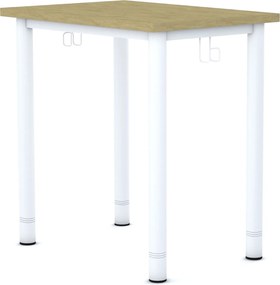 Regulowany stolik uczniowski do szkoły i przedszkola Sinum prostokątny 70x50 cm