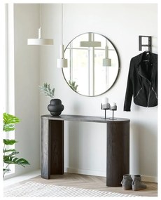 Czarny szklany wazon (wysokość 20 cm) Vera – House Nordic