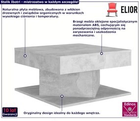 Minimalistyczny Stolik Kawowy Beton L5-D03