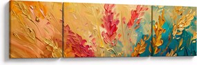 Obraz - Malowanie pola (170x50 cm)