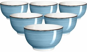 Mäser Zestaw 6 misek Bel Tempo 14 cm, niebieskie
