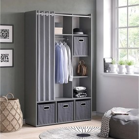 Szafa szary 38x105.8x178.1 luigi