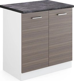 Szafka pod zlew szlachetna szarość 80x60x81.6 r-line