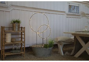 Dekoracyjny okrąg świetlny LED Star Trading Barlumi, wys. 120 cm