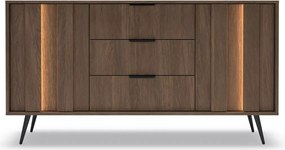 Komoda Dunin 153 cm 2D3S dąb Dunin elegancka nowoczesna komoda z szufladami