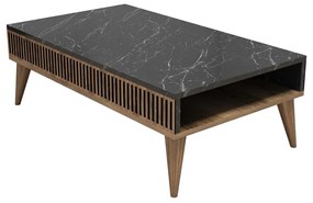 Stolik kawowy Milan Walnut Black