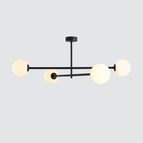 Przysufitowa lampa z kulistymi kloszami Pinne