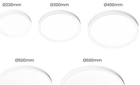 Plafon MAQ 50W 3CCT Biały