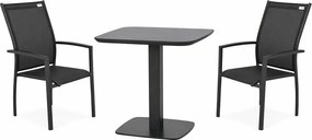 Doppler Picaso Expert antracyt - ogrodowy/gastro aluminiowy zestaw 2+1