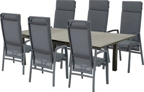 Doppler FIRENZE ARCTIC, fotele z regulacją, 6+1