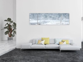 Obraz łabędzi (170x50 cm)