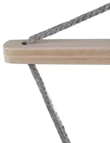 Szara huśtawka ZEPIRA 100 x 200 cm + torba gratis
