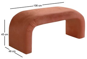 Ławka Nu Bench Coral
