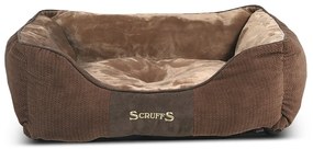 Brązowe pluszowe legowisko dla psa 50x60 cm Scruffs Chester M – Plaček Pet Products