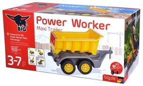 Big przyczepka do jeździków power worker maxi ruchoma platforma