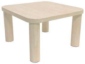 Beżowy stolik w dekorze marmuru 60x60 cm Solano – Actona
