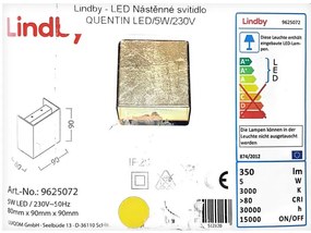 Lindby - LED Kinkiet QUENTIN LED/5W/230V