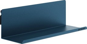 Metalowa półka ścienna Modern Joanne 40 cm, kolor granatowy