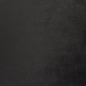 Aksamitny abażur czarny 35/35/20 ze złotym wnętrzem