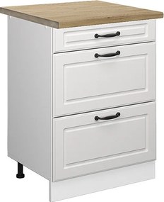 Szafka dolna do kuchni biały domek wiejski 60x60x81.6 r-line