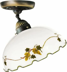 Kolarz 731.10.111 - Przysufitowy żyrandol NONNA 1xE27/75W/230V śr. 30 cm wino