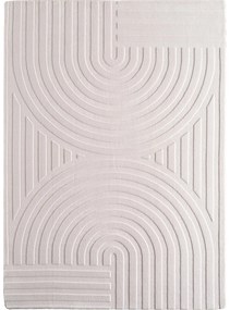 Dywan nowoczesny 3D Pompei kremowy 240 cm x 340 cm