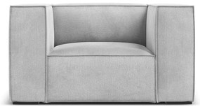 Jasnoszary fotel Madame – Windsor &amp; Co Sofas