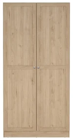 Szafa w dekorze dębu w naturalnym kolorze 99x200x62 cm Billund – Tvilum