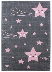 Różowo-szary dywan dziecięcy 160x230 cm Kids – Ayyildiz Carpets