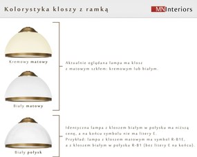 Lampa sufitowa mosiężna HR-S1AKE
