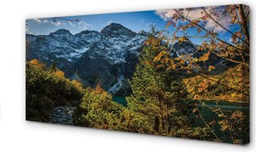 Zdjęcie na płótnie Góry i Jezioro